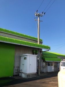 愛知県津島市にて高圧設備の取替電気工事