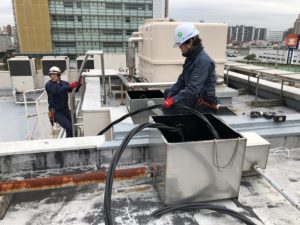 名古屋市熱田区の公共施設にてキュービクル（高圧受変電設備）の更新電気工事